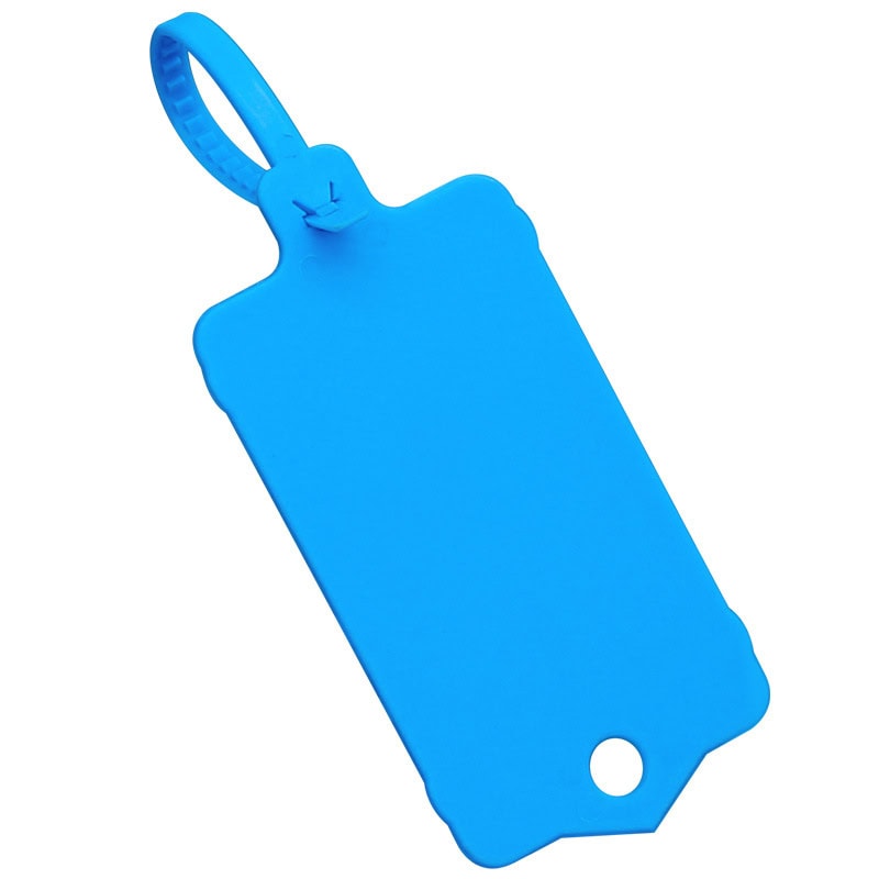 Blue Reusable Cable Label