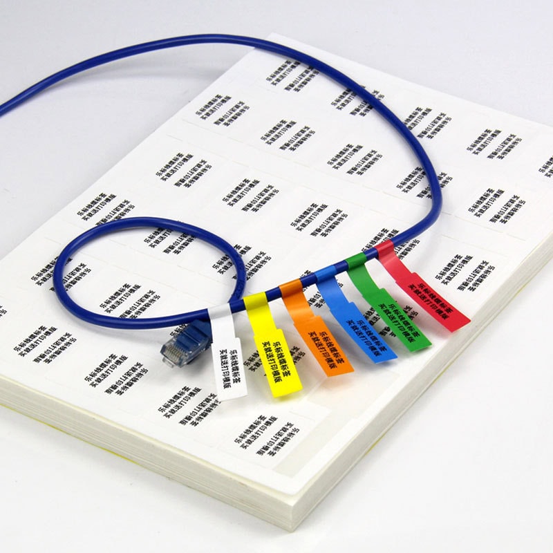 network patch cable labels