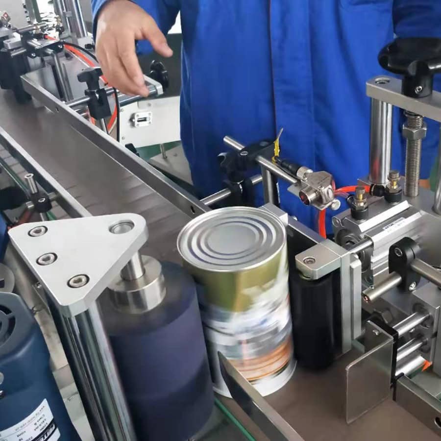 Beer Can Labeling Machine