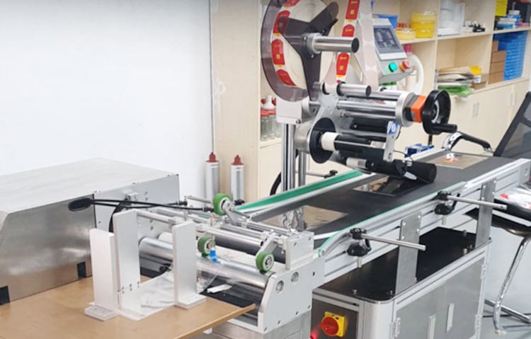 label applicator machine for bags